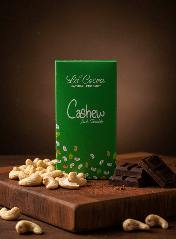 CASHEW CLASSIC: with 71% Bean-To-Bar Dark Chocolate